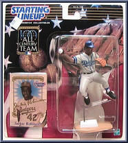 Jackie Robinson from Starting Lineup - Baseball - All Century Team manufactured by Kenner [Front]