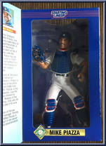 Mike Piazza (Los Angeles Dodgers) from Starting Lineup - Baseball - 12" Scale - 1997 manufactured by Kenner [Front]