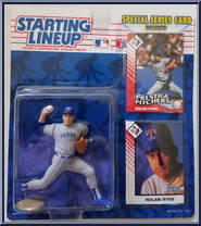 Nolan Ryan (Rangers) from Starting Lineup - Baseball - 1993 Series manufactured by Kenner [Front]