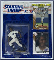 Roberto Kelly from Starting Lineup - Baseball - 1993 Series manufactured by Kenner [Front]