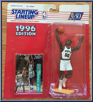 David Robinson from Starting Lineup - Basketball - 1996 Series manufactured by Kenner [Front]