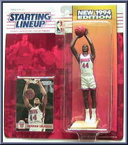 Derrick Coleman from Starting Lineup - Basketball - 1994 Series manufactured by Kenner [Front]