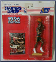 Gary Payton from Starting Lineup - Basketball - 1996 Series manufactured by Kenner [Front]