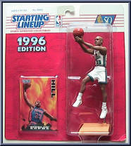 Grant Hill from Starting Lineup - Basketball - 1996 Series manufactured by Kenner [Front]