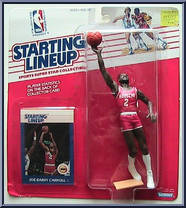 Joe Barry Carrol from Starting Lineup - Basketball - 1988 Series manufactured by Kenner [Front]
