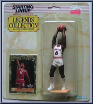 Julius Erving from Starting Lineup - Basketball - Legends Collection manufactured by Kenner [Front]