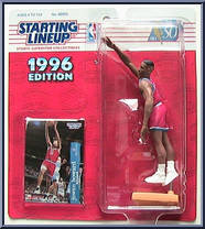 Juwan Howard from Starting Lineup - Basketball - 1996 Series manufactured by Kenner [Front]