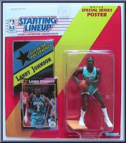 Larry Johnson from Starting Lineup - Basketball - 1992 Series manufactured by Kenner [Front]