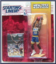 Latrell Sprewell from Starting Lineup - Basketball - 1994 Series manufactured by Kenner [Front]