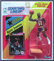 Magic Johnson from Starting Lineup - Basketball - 1992 Series manufactured by Kenner [Front]