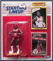 Michael Jordan from Starting Lineup - Basketball - 1990 Series manufactured by Kenner [Front]