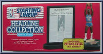 Patrick Ewing from Starting Lineup - Basketball - Headline Collection - 1992 manufactured by Kenner [Front]