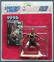 Reggie Miller from Starting Lineup - Basketball - 1996 Series manufactured by Kenner [Front]