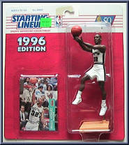 Sean Elliott from Starting Lineup - Basketball - 1996 Series manufactured by Kenner [Front]