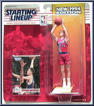 Shawn Bradley from Starting Lineup - Basketball - 1994 Series manufactured by Kenner [Front]
