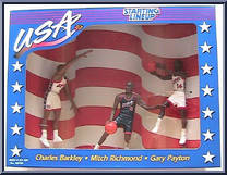 Charles Barkley / Mitch Richmond / Gary Payton Action Figure