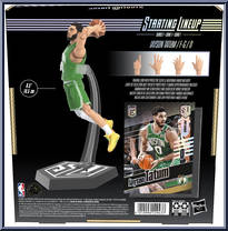 Jayson Tatum from Starting Lineup - Basketball - Basic Series manufactured by Hasbro [Back]