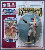 Babe Ruth from Starting Lineup - Cooperstown Collection - 1995 Series manufactured by Kenner [Front]