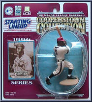 Jackie Robinson from Starting Lineup - Cooperstown Collection - 1996 Series manufactured by Kenner [Front]
