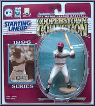 Joe Morgan from Starting Lineup - Cooperstown Collection - 1996 Series manufactured by Kenner [Front]