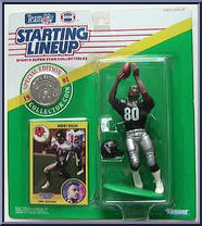 Andre Rison from Starting Lineup - Football - 1991 Series manufactured by Kenner [Front]