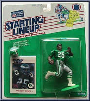 Anthony Toney from Starting Lineup - Football - 1988 Series manufactured by Kenner [Front]