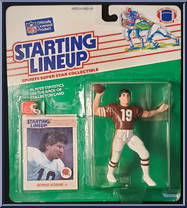 Bernie Kosar from Starting Lineup - Football - 1988 Series manufactured by Kenner [Front]