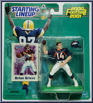 Brian Griese from Starting Lineup - Football - 2000 Series manufactured by Kenner [Front]