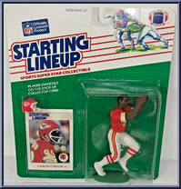 Carlos Carson from Starting Lineup - Football - 1988 Series manufactured by Kenner [Front]