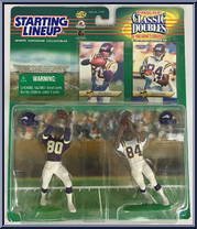 Cris Carter / Randy Moss Action Figure