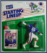 Cornelius Bennett from Starting Lineup - Football - 1988 Series manufactured by Kenner [Front]