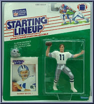 Danny White from Starting Lineup - Football - 1988 Series manufactured by Kenner [Front]