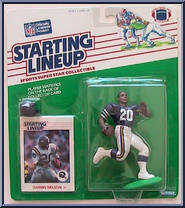 Darrin Nelson from Starting Lineup - Football - 1988 Series manufactured by Kenner [Front]