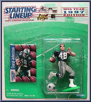 Daryl Johnston from Starting Lineup - Football - 1997 Series manufactured by Kenner [Front]