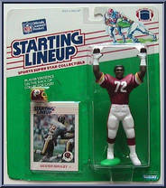 Dexter Manley from Starting Lineup - Football - 1988 Series manufactured by Kenner [Front]