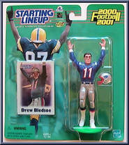 Drew Bledsoe from Starting Lineup - Football - 2000 Series manufactured by Kenner [Front]