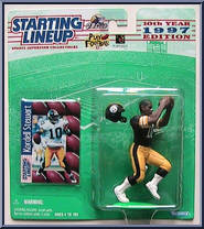 Kordell Stewart from Starting Lineup - Football - 1997 Series manufactured by Kenner [Front]