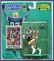 Kurt Warner from Starting Lineup - Football - 2000 Series manufactured by Kenner [Front]