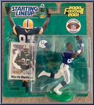 Marvin Harrison (Extended) from Starting Lineup - Football - 2000 Series manufactured by Kenner [Front]