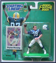 Peyton Manning from Starting Lineup - Football - 2000 Series manufactured by Kenner [Front]