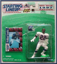 Phillippi Sparks from Starting Lineup - Football - 1997 Series manufactured by Kenner [Front]