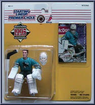 Arturs Irbe from Starting Lineup - Hockey - 1995 Series manufactured by Kenner [Front]