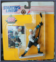 Sandis Ozolinsh from Starting Lineup - Hockey - 1995 Series manufactured by Kenner [Front]