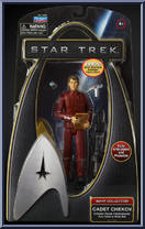 Chekov (Cadet Uniform) from Star Trek - 2009 Movie - Warp Collection [6"] manufactured by Playmates [Front]