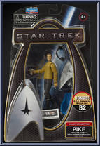Pike (Enterprise Uniform) from Star Trek - 2009 Movie - Galaxy Collection [3 3/4"] manufactured by Playmates [Front]