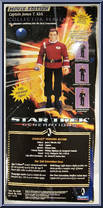 Captain James T. Kirk (Generations) from Star Trek - Collectors Series - Movie Edition manufactured by Playmates [Back]