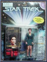 Vash (Mysterious Galactic Archaeologist) from Star Trek - Deep Space Nine - Series 3 manufactured by Playmates [Front]