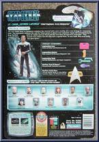 Lt. Commander Geordi LaForge from Star Trek - First Contact - Basic Series manufactured by Playmates [Back]