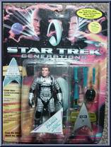 Captain James T. Kirk (Space Suit / Former Captain) from Star Trek - Generations - Basic Series manufactured by Playmates [Front]