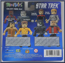 Captain Kirk / Khan from Star Trek - Minimates - 2013 Wave manufactured by Diamond Select [Back]